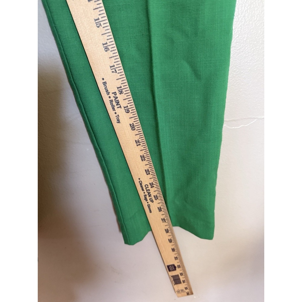 Worthington Suit Set Green Blazer & Pants 10 Petite Feminine Office Outfit USA - Picture 9 of 12